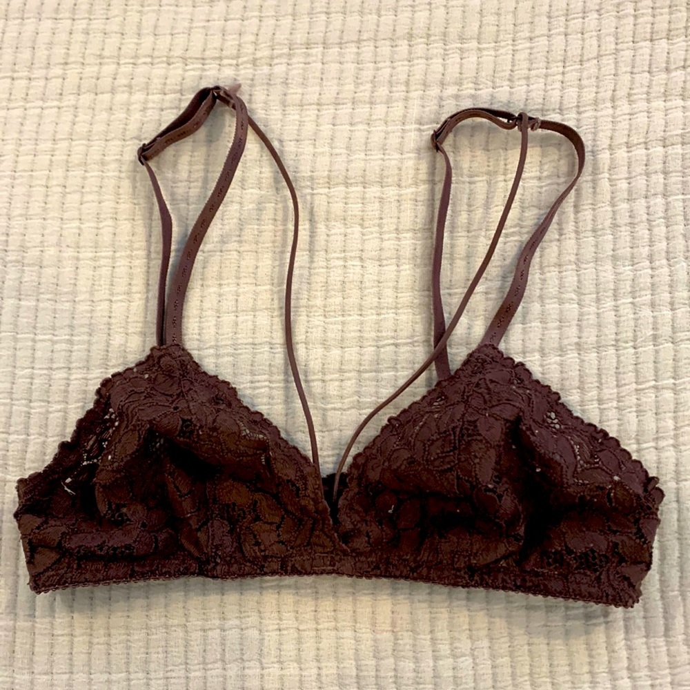 FP dark purple bralette